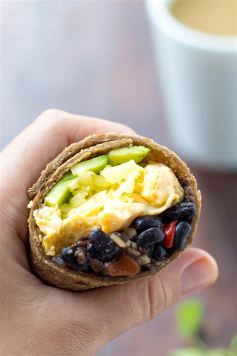 black bean breakfast burrito nourish cookbook review leelalicious