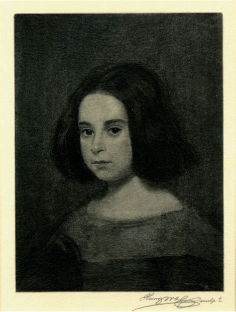 portrait of a spanish girl after velasquez by henry wolf annex