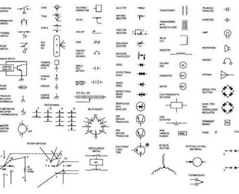 electrical wiring diagram symbols hvac