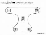 Template Diy Diaper Doll Baby Made Fabric Poo Diapers Joel Print Nappy Make Changing Madebyjoel sketch template