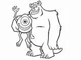 Bigfoot Sullivan Sully Bestcoloringpagesforkids Sasquatch Sulley Finding Truck Rollins Seth James Personal Insertion sketch template