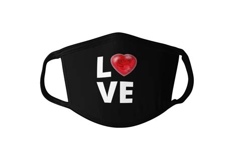love cloth face mask unique gift shopping
