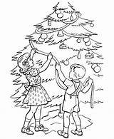 Christmas Tree Coloring Pages Printable Trees Decorating Kids Sheet Trimming Popular Children Clip Sheets Vintage Library Clipart Azcoloring Coloringhome Codes sketch template