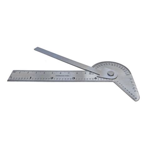 universal measuring tool centre finder ruler protractor drill gauge