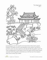 Nightingale Coloring Designlooter Story 4kb 442px sketch template