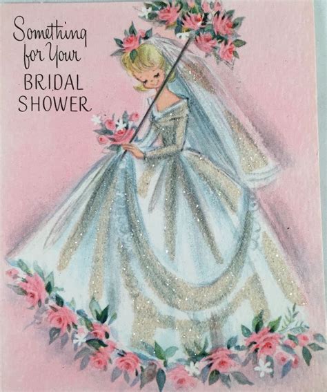 epingle par daniele sur vintage bridal shower cards carte de robe
