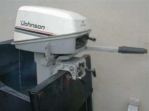 johnson outboard motor  hp  picclick