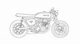 Honda Cbr sketch template
