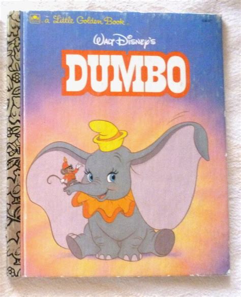 childrens book vintage dumbo hardcover  walt