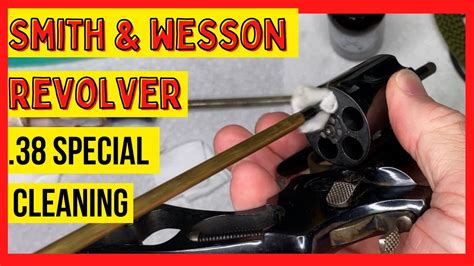 clean  smith wesson  revolver fast easy method