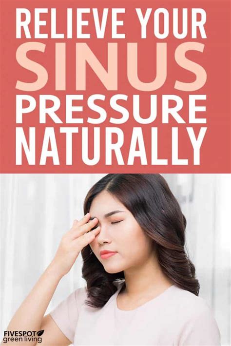 natural sinus headache home remedies  spot green living