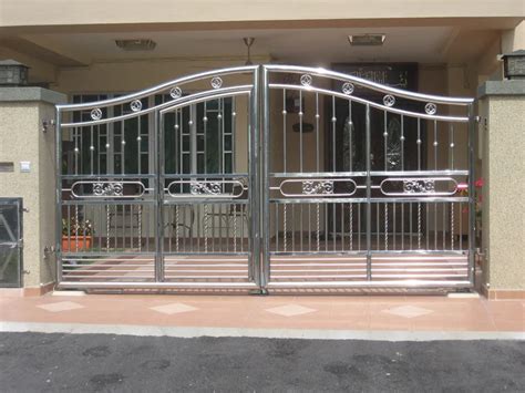 stainless steel main gate design buy cheap sliding gate  home