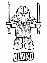 Ninjago Coloring Lloyd Pages Printable Drawing Kids Color Print Sheet Top Onlinecoloringpages Clipartmag sketch template