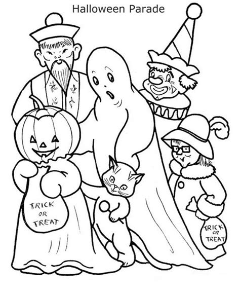 scary halloween coloring page coloring sky