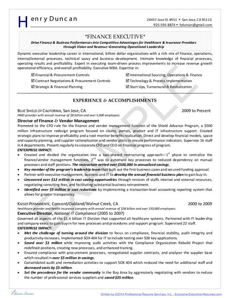 professional finance resume template director  finance resume