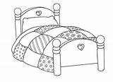 Cama Dibujos Bed Coloring Pages Con Beds Infantil Buscar Google Kids Sheet Template Print sketch template