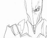 Arkham Deathstroke Origins sketch template