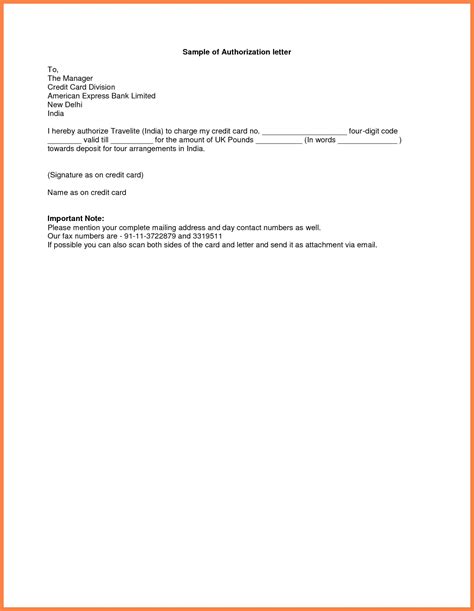 9 Personal Authorization Letter Examples Pdf Examples