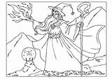 Zauberer Mago Colorare Malvorlage Tovenaar Disegno Ausmalbilder Magicien Coloriage Ausmalbild Magier Tekening Kea Ausmalen Ausdrucken Malvorlagen Printen Afb Sheets Educima sketch template