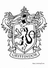 Gryffindor Hogwarts Ravenclaw sketch template