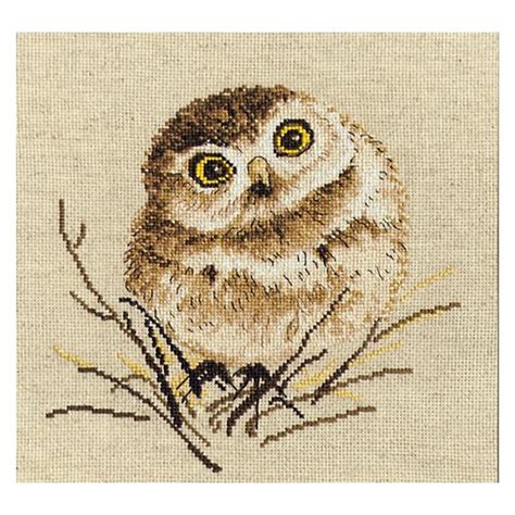 cross stitch kit owl dream