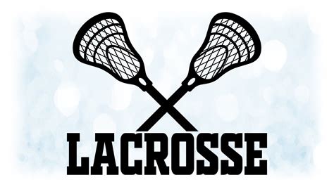 sports clipart large black white  lacrosse sticks   etsy