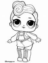 Dj Coloring Pages Lol Surprise Doll Getdrawings sketch template