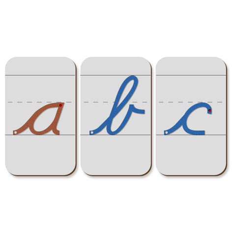 cursive sandpaper letters homeschool learn handwriting