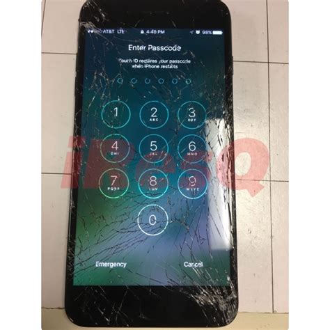 iphone   cracked glassdigitizer  screen