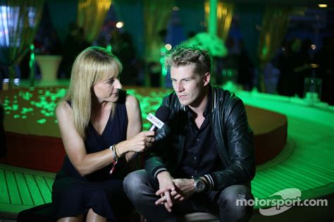 Nico Hulkenberg Sahara Force India F1 With Rachel Brookes Sky Sports