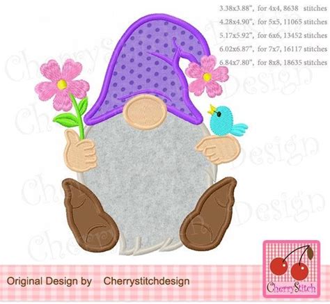 printable gnome applique pattern printable word searches