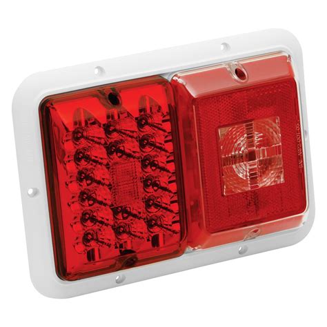 bargman      series red led double tail light  incandescent