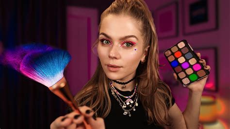 Asmr Doing Your Euphoria Makeup Role Play Personal Attention Youtube
