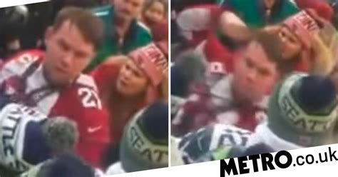 Appalling Moment Drunk Sports Fan Punched Lesbian After