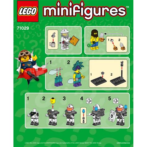 lego minifigures series 21 random bag 71029 0 instructions brick owl