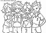 Inazuma Eleven Torch Axel Blaze Shawn Frost Coloriage204 Ares Danieguto Dessins Coloriages sketch template