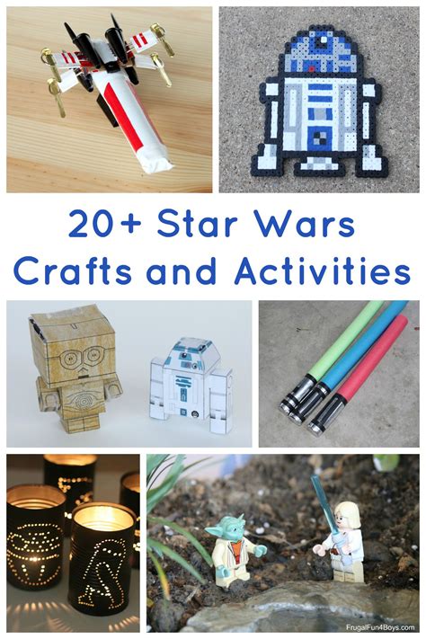star wars crafts  activities  kids frugal fun  boys