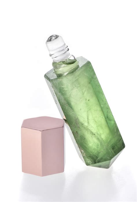 lemon lavender crystal infused perfume oil  buck naked soap company