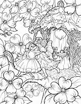 Coloring Fairy Pages Printable Adults City Adult Res Exelent Skyline Fairies Colouring High Disney Colorings Getcolorings Getdrawings Color Print York sketch template