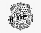 Hufflepuff Colouring Hogwarts Pnghut Helga Vhv sketch template