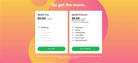spotify   spotify premium   pay dignited