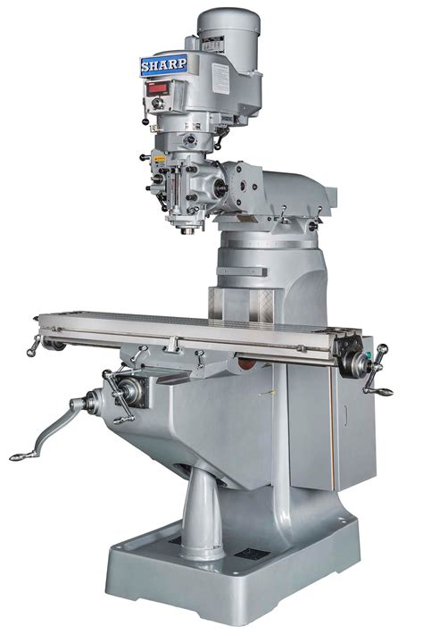 sharp    vertical milling machine  standard dvs head lmv  dvs norman machine tool