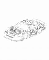 Nascar Earnhardt Dale Coloring Car Drawing Auto Sheets Jr Getdrawings Racing sketch template