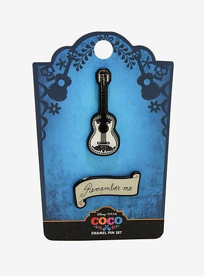 disney pixar coco remember me enamel pin set boxlunch exclusive in 2020 disney wishes