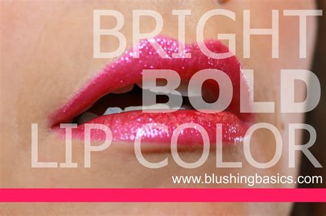 blushing basics   choose  lip color