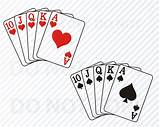 Cards Clipart Poker Svg Playing Clip Vector Cricut  Webstockreview Whiskey Clipground sketch template