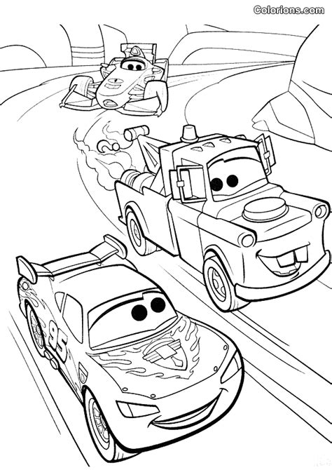 cars  francesco coloring pages coloring pages