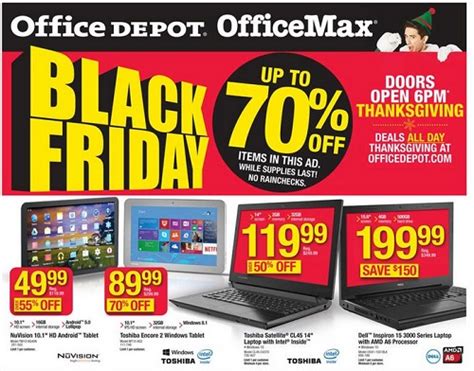 Adelanto Del Shopper De Office Depot Office Max Black Friday
