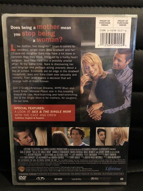 Sex And The Single Mom Dvd 2004 Lifetime Original Movie Gail O Grady