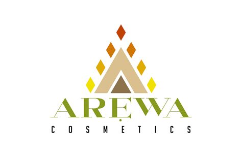 arewa cosmetics branding identity  behance